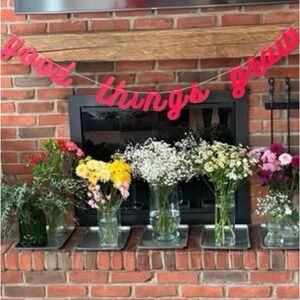 💛 “Good Thing Grow” banner, Snow White party supplies 🍎